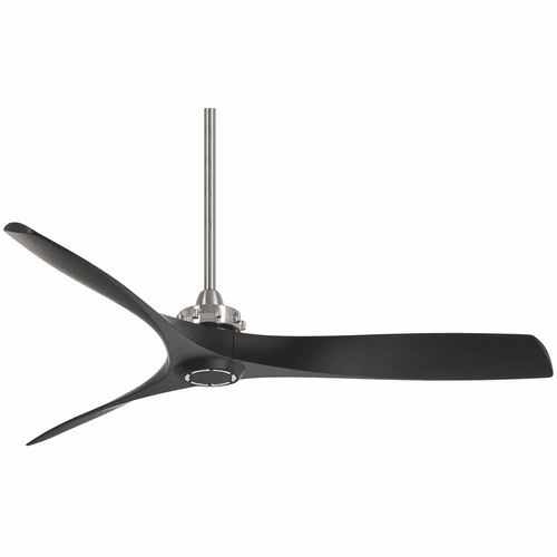 Minka Aire Aviation - 60" Ceiling Fan - Brushed Nickel/Coal - F853-BN/CL
