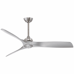 Minka Aire Aviation - 60" Ceiling Fan - Brushed Nickel W/ Silver - F853-BN/SL