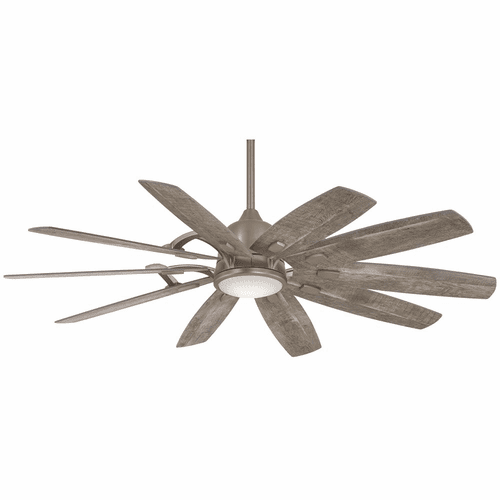 Minka Aire Barn - LED 65" Ceiling Fan - Savannah Gray - F864L-BNK