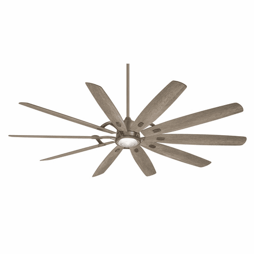Minka Aire Barn H2O - LED 84" Ceiling Fan - Burnished Nickel - F865L-BNK