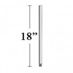 Minka Aire Ceiling Fan Downrod - Flat White - DR518-WHF