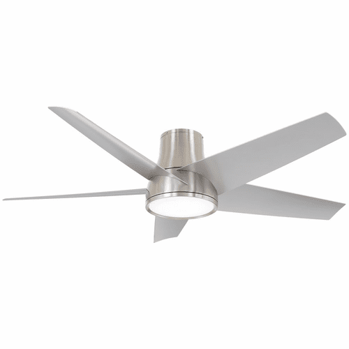 Minka Aire Chubby II - 58" LED Ceiling Fan For Outdoor Use - Brushed Nickel Wet - F782L-BNW