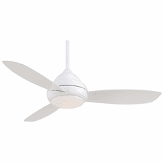 Minka Aire Concept I - LED 52" Ceiling Fan - White - F517L-WH Minka Aire Concept I - LED 52" Ceiling Fan - White - F517L-WH