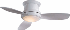 Minka Aire Concept II - 44" Ceiling Fan - White - F518-WH