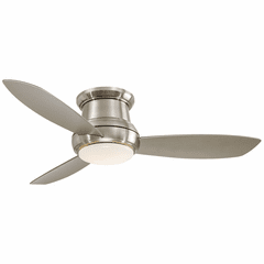 Minka Aire Concept II - LED 52" Ceiling Fan - Brushed Nickel - F519L-BN