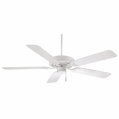 Minka Aire Contractor - 52" Ceiling Fan - White - F547-WH