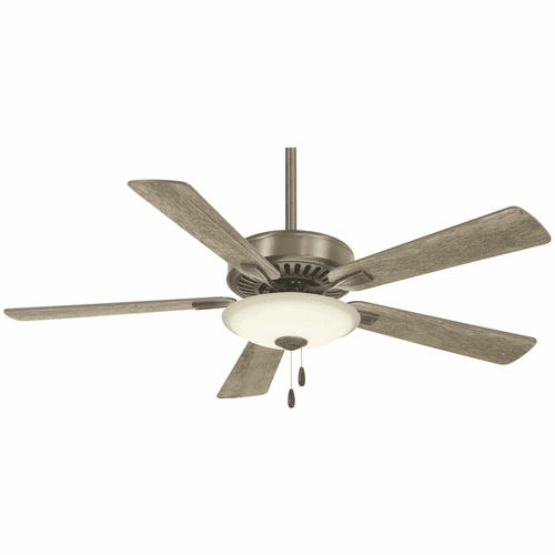 Minka Aire Contractor Uni-Pack - LED 52" Ceiling Fan - Burnished Nickel - F656L-BNK