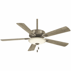 Minka Aire Contractor Uni-Pack - LED 52" Ceiling Fan - Burnished Nickel - F656L-BNK