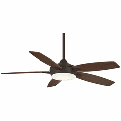 Minka Aire Espace - LED 52" Ceiling Fan - Oil Rubbed Bronze/Medium Maple - F690L-ORB/MM