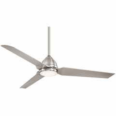 Minka Aire Java - LED 54" Ceiling Fan - Brushed Nickel Wet - F753L-BNW