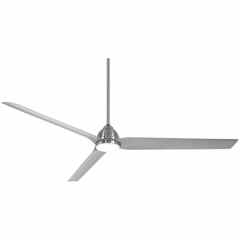 Minka Aire Java Xtreme 84 - 84In LED Ceiling Fan - Brushed Nickel Wet - F754L-BNW