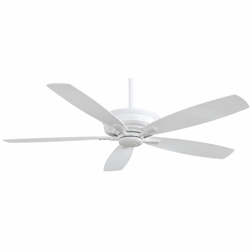 Minka Aire Kafe-XL 60" Ceiling Fan - White - F696-WH