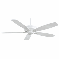 Minka Aire Kafe-XL 60" Ceiling Fan - White - F696-WH
