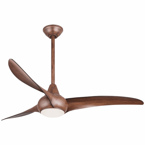 Minka Aire Light Wave - LED 52" Ceiling Fan - Distressed Koa - F844-DK