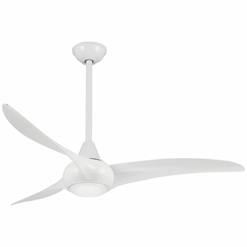 Minka Aire Light Wave - LED 52" Ceiling Fan - White - F844-WH