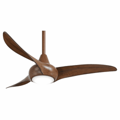Minka Aire Light Wave - LED 44" Ceiling Fan - Distressed Koa - F845-DK