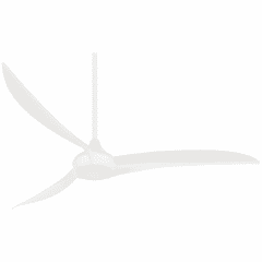 Minka Aire Light Wave - LED 65" Ceiling Fan - White - F848-WH