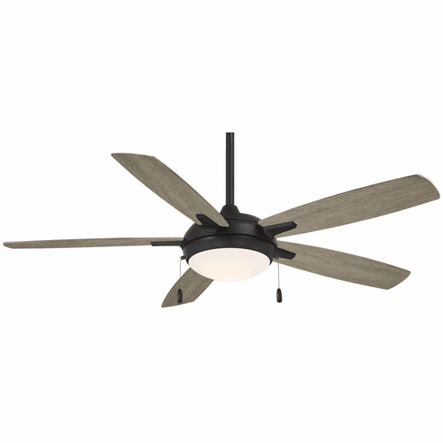 Minka Aire Lun-Aire- 50" Ceiling Fan W/ LED Light Kit - Coal - F534L-CL/SG