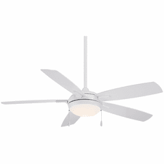 Minka Aire Lun-Aire - LED 54" Ceiling Fan - White - F534L-WH