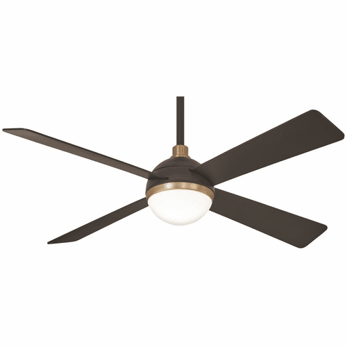 Minka Aire Orb - 54" LED Ceiling Fan - Soft Brass - F623L-BC/SBR