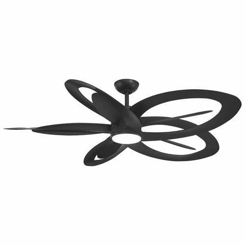 Minka Aire Pinup - 60" Ceiling Fan W/LED Light Kit - Coal - F862L-CL