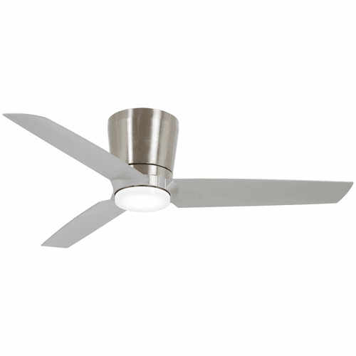 Minka Aire Pure - LED 48" Ceiling Fan - Brushed Nickel W/ Silver - F671L-BN/SL