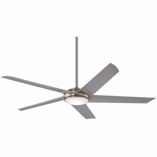 Minka Aire Raptor - LED 60" Ceiling Fan - Brushed Nickel - F617L-BN