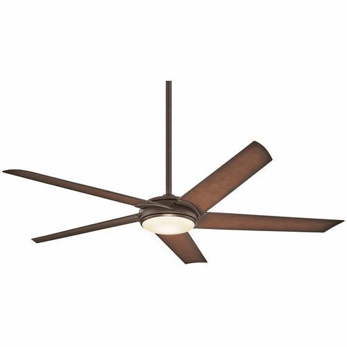 Minka Aire Raptor - LED 60" Ceiling Fan - Oil Rubbed Bronze With Antique - F617L-ORB/AB