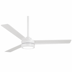 Minka Aire Roto LED - 52" Ceiling Fan With Light - Flat White - F535L-WHF