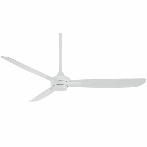 Minka Aire Rudolph Wet - 60" Ceiling Fan - Flat White - F728-WHF