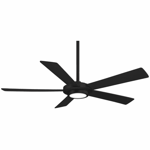 Minka Aire Sabot - 52" Ceiling Fan With LED Light Kit - Blackened Steel - F745-CL