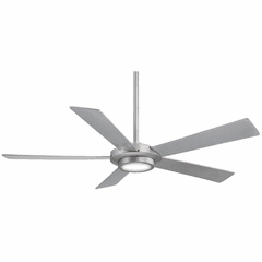 Minka Aire Sabot - LED 52" Ceiling Fan - Brushed Nickel - F745-BN