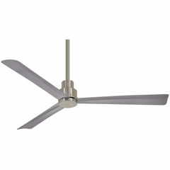 Minka Aire Simple - 52" Ceiling Fan - Brushed Nickel Wet - F787-BNW Minka Aire Simple - 52" Ceiling Fan - Brushed Nickel Wet - F787-BNW