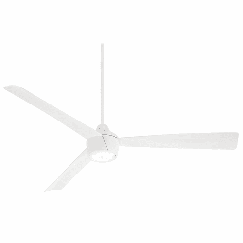 Minka Aire Skinnie - LED 56" Ceiling Fan - Flat White - F626L-WHF