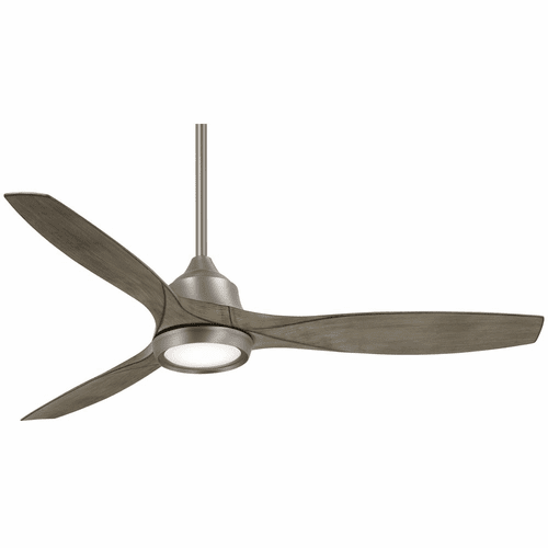 Minka Aire Skyhawk - LED 60" Ceiling Fan - Burnished Nickel - F749L-BNK