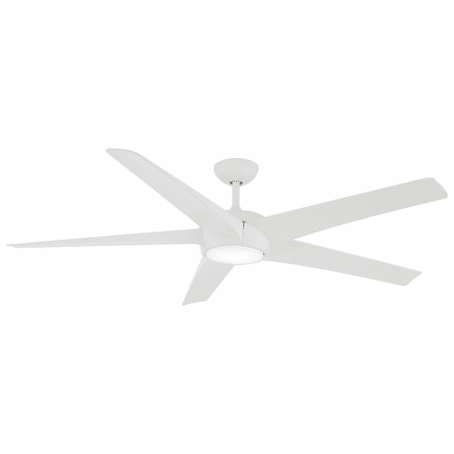 Minka Aire Skymaster - 65" LED Ceiling Fan - Flat White - F767L-WHF