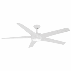 Minka Aire Skymaster - 65" LED Ceiling Fan - Flat White - F767L-WHF