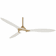 Minka Aire Sleek - LED 60" Ceiling Fan - Soft Brass - F868L-SBR/WHF