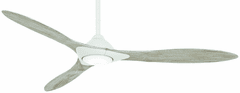 Minka Aire Sleek - LED 60" Ceiling Fan - Flat White - F868L-WHF