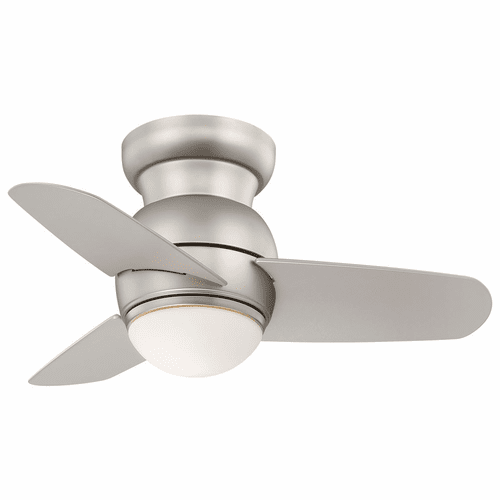 Minka Aire Spacesaver - LED 26" Ceiling Fan - Brushed Steel - F510L-BS