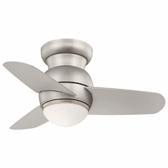 Minka Aire Spacesaver - LED 26" Ceiling Fan - Brushed Steel - F510L-BS