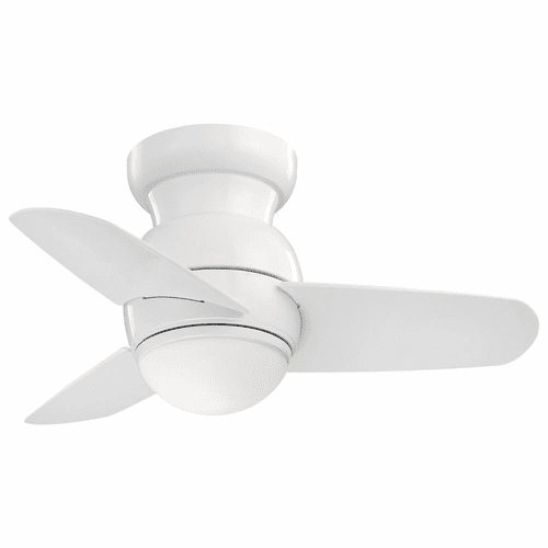 Minka Aire Spacesaver - LED 26" Ceiling Fan - White - F510L-WH