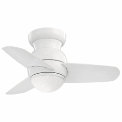 Minka Aire Spacesaver - LED 26" Ceiling Fan - White - F510L-WH
