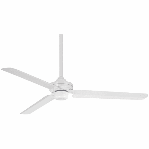 Minka Aire Steal - 54" Ceiling Fan - Flat White - F729-WHF