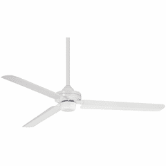 Minka Aire Steal - 54" Ceiling Fan - Flat White - F729-WHF