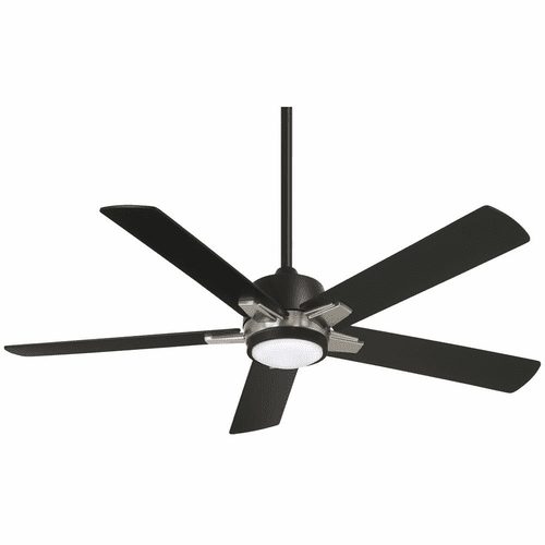 Minka Aire Stout - LED 54" Ceiling Fan - Coal - F619L-CL/BN