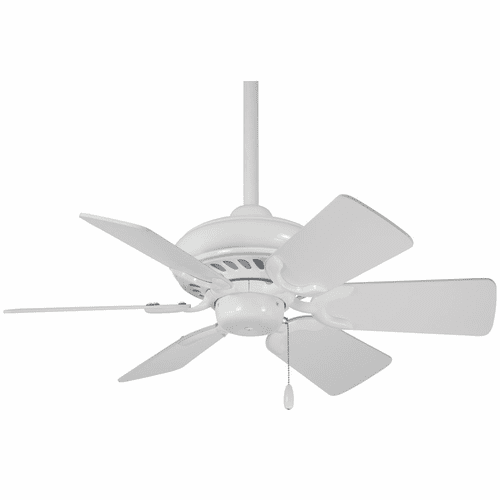 Minka Aire Supra 32" Supra - 32" Ceiling Fan - White - F562-WH