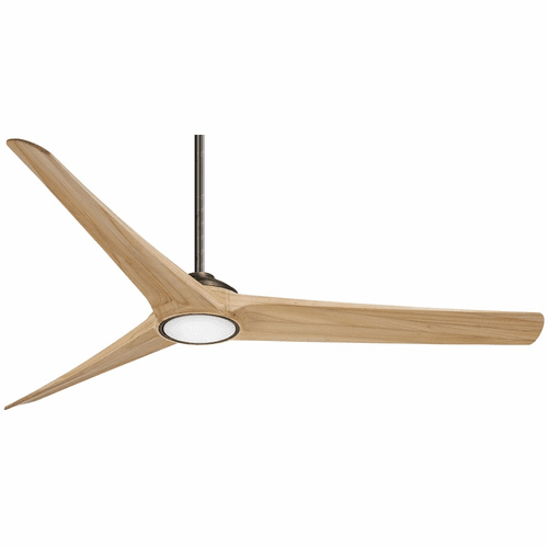 Minka Aire Timber - LED 84" Ceiling Fan - Heirloom Bronze/Maple - F847L-HBZ/MP