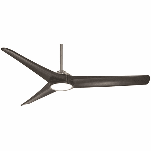 Minka Aire Timber - LED 68" Ceiling Fan - Brushed Nickel - F747L-BN/CL