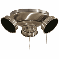 Minka-Aire Timeless Ceiling Fan Light Kit For LED - Burnished Nickel - K9614L-BNK Minka-Aire Timeless Ceiling Fan Light Kit For LED - Burnished Nickel - K9614L-BNK